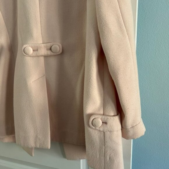 Women's Chicos Pink Peacoat, Size 2 Med - Picture 7 of 8
